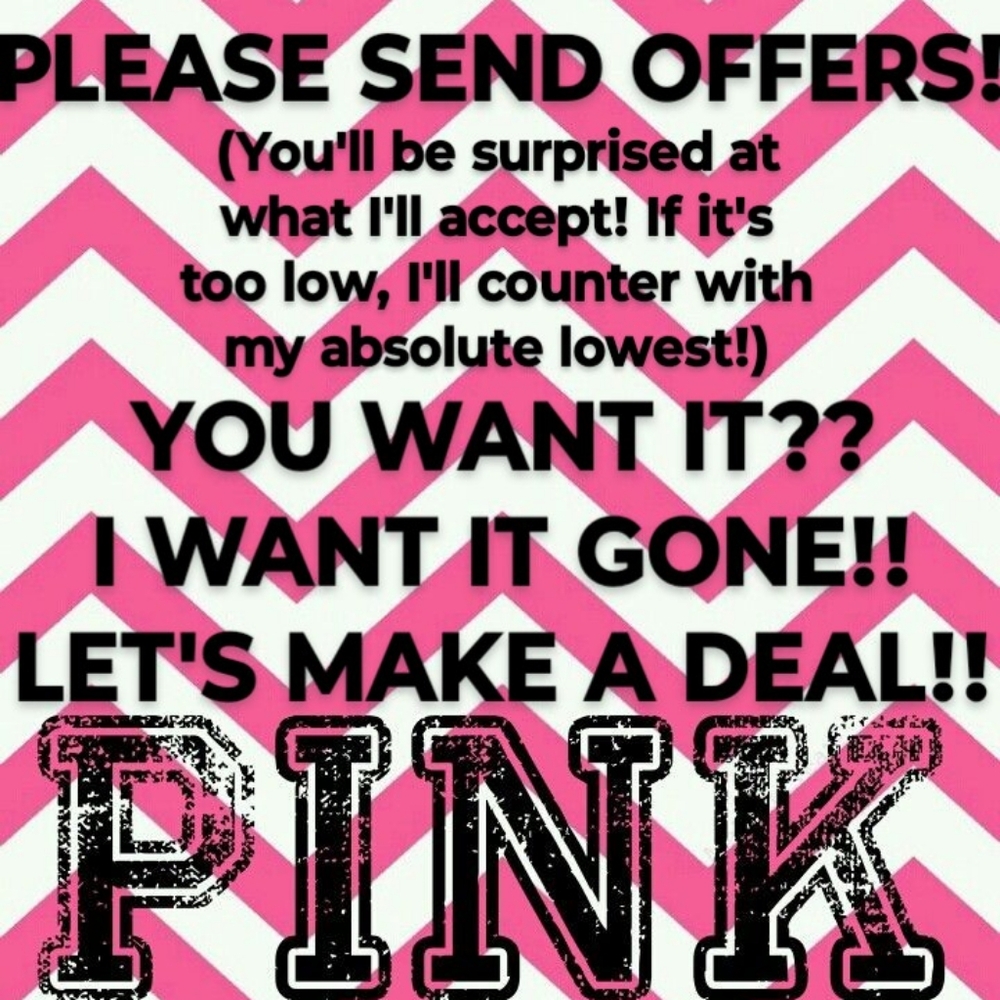 🩷🖤I LOVE OFFERS🖤🩷LET'S MAKE A DEAL🩷🖤